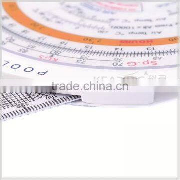 Kearing OEM Plastic E6B Plotter 25.0cmX11.4cm for Pilot Training # KCRP-5 photo-6