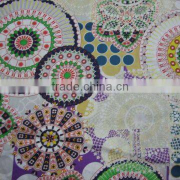 100% cotton printed silk lawn/voile ladie fashion shirt fabric voile fabric india