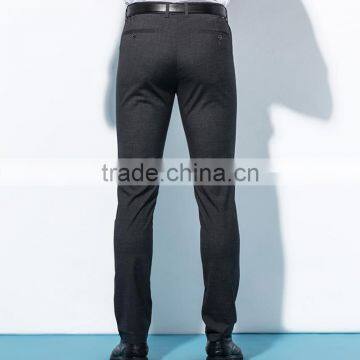 Men's Thin Casual Pants, Straight Cylinder, Loose Big Size, Middle and Old Grey Business Men's Casual Trousers Custom photo-2