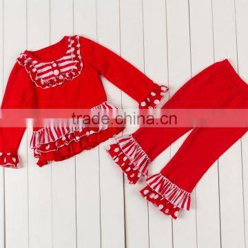 Latest Baby Clothes Wholesale Baby Ruffle Clothing Best Selling Christmas Items Bella Fairy photo-2
