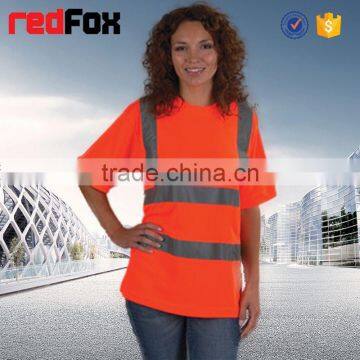 safety short sleeve reflective tap t shirt