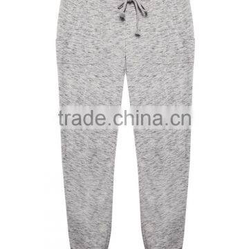 OEM Cheap Knit Joggers Plain Grey Sport Girls Sex Photos in Skinny Trousers photo-4