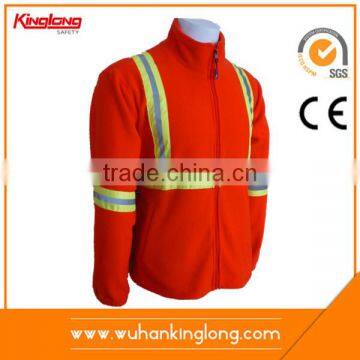 Custom Printed Polar Fleece Jacket With Full Zipper