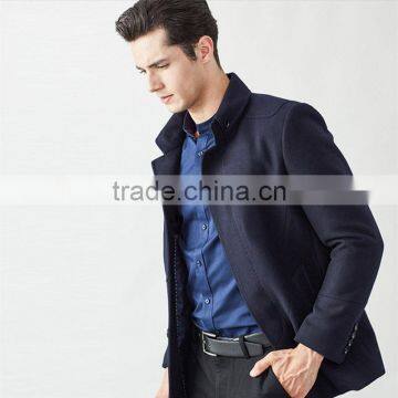 MSW0016 Men's Wool Coat 2016 New Winter Men's Single Breasted Coat.