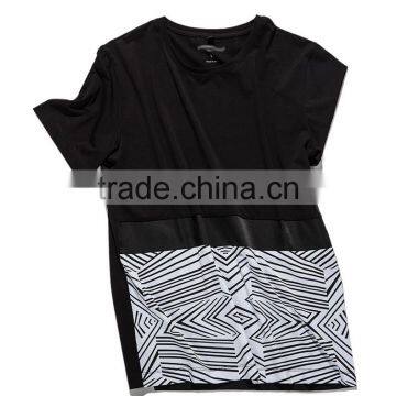 2017 Fashsion Design Black Custom t Shirt Printing photo-2