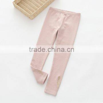 S60638B 2017 Kids Clothing Girl Leggings Printing Feather photo-2