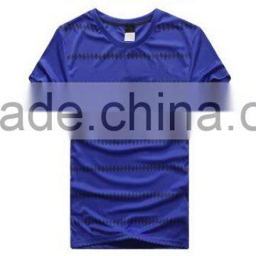 Summer Design Mens Custom Color Short Sleeve Basic T-shirt Polyester Wholesale photo-5
