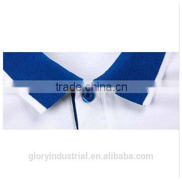 Summer Fashion Men's Two Color Polo Shirt Design With Combination photo-3