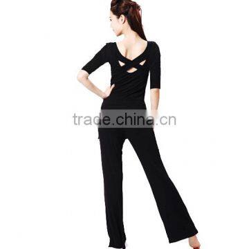 Custom Big 10% Discount European Style Chantilly and Elegant Yoga Design Fitness Uniforms Wholesale photo-4