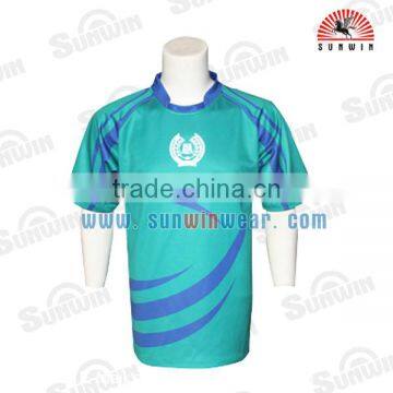 Cheap Sublimation 2016 2017 Green Rugby Jersey Rugby Shirt