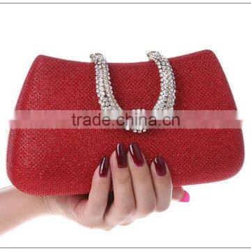 R0025H Elegant wedding clutch bag,diamond evening bag