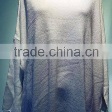 New Fashion Ladies Winter In-Stock Knitted Sweater, Fashion Ladies Bat Pullover Sweater photo-2