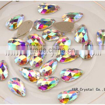Sew on Rhinestones Sew on Beads for Dress Sew on Crystal ab Rhinestone photo-3