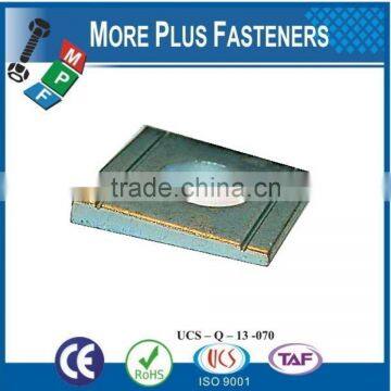 Made in Taiwan DIN 434 Square Taper Washers for U Sections Zinc Plated photo-3