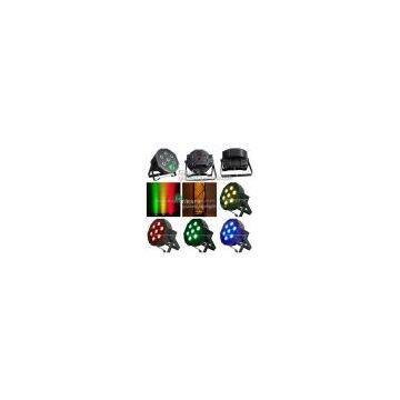 Led Flat Par Can Plastic 7pcs Tricolor and Quadcolor
