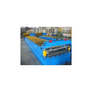 0.3-0.8mm thickness corrugated sheet roof panel roll forming machine