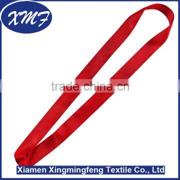 stain ribbon heat transfer printed strap lanyard for medal