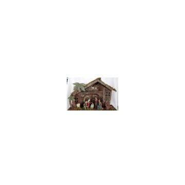 Sell paper nativity house