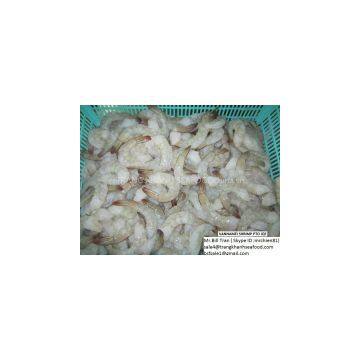 Raw Vannamei Shrimp PTO Frozen