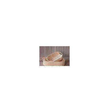 Wicker Rattan Storage Baskets