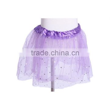 ST1095 purple kids fancy dress frock designs for small girls tutu