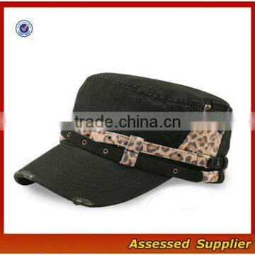 China wholesale new design flat cap cotton unisex flat top style hat with brim adjustable outdoor for sun