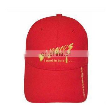 new style eco friendly red sport cap