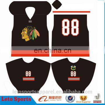 Custom Sublimation Chicago Blackhawk Jerseyshockey Jersey photo-3