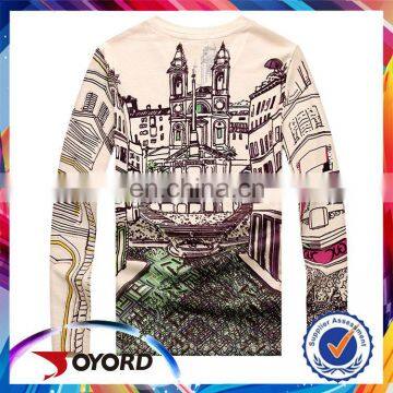 Top 10 t Shirt Brands Wholesale Long Sleeve Sublimation T-shirt photo-2