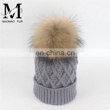 High Quality Pom Pom Cheap Custom Winter Hat Funny Baby Crochet Beanie