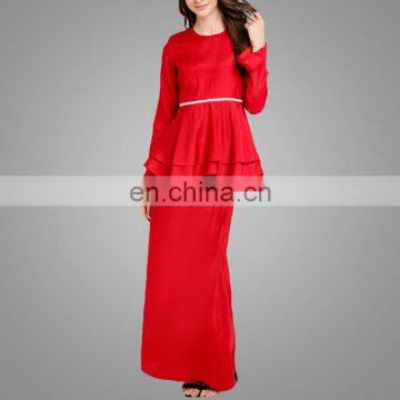Fashion Muslim Baju Kurung Mordern Islamic Women Clothing in Malaysia photo-2