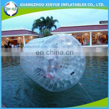 Double layer inflatable safty water roller jump