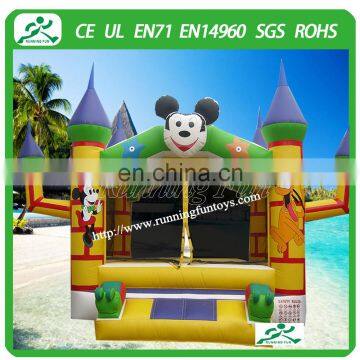 Commercial grade 6 in 1 wet N dry slide inflatable combo