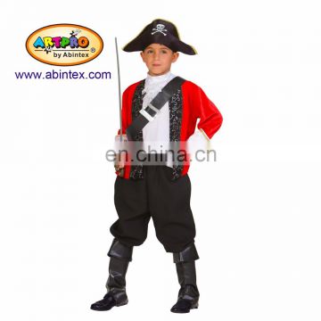 Pirate captain Costume(13-130) as party costume for boy with ARTPRO brand