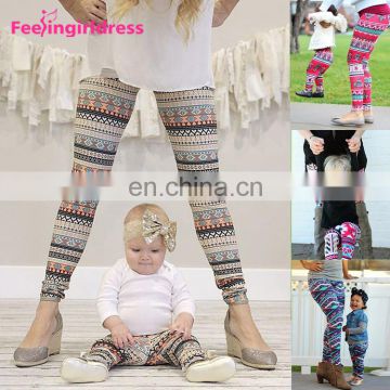 Brushed Womem Soft Stretchy Custom Printed 92% Polyester 8% Spandex Elastic Brushed Leggings Pants