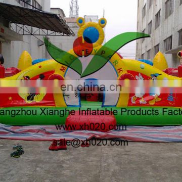 Commercial Grade High Quality Mickey Park Learning Town Inflatable Bouncy House