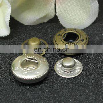 shank buttons,metal shirt push button for clothes