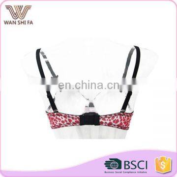 High quality plus size breathable anti-bacterial eco-friendly bra sale