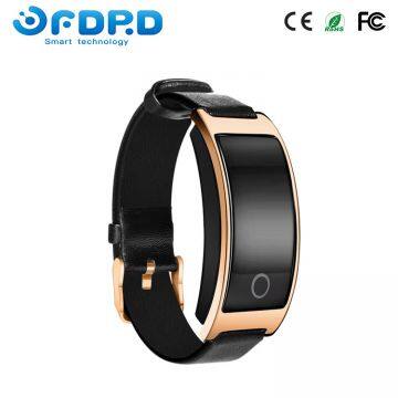 Most Popular Designer Wearable Devices Health Sport Smart Watch Bracelet Leather