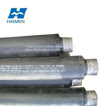 High Quality Above Ground Preinsulation Black Seamless Steel Pipes and Fittings photo-2
