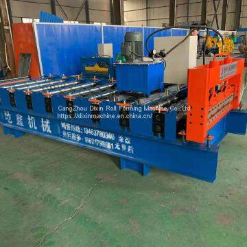 DX-900 Trapezoidal Roof and Wall Fully Automatic Roll Forming Machine photo-3