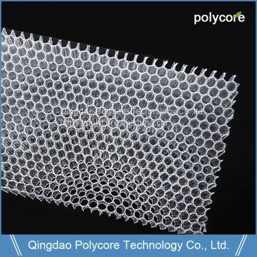 PC8.0 Honeycomb Panel Easy To Match To Building Roof  Energy Absorbing Structures