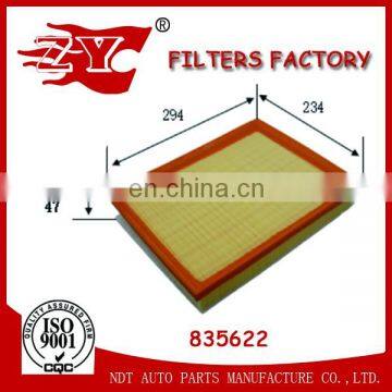 Original quality Car parts Auto Air filter for car 835622 C30130 with fast delivery