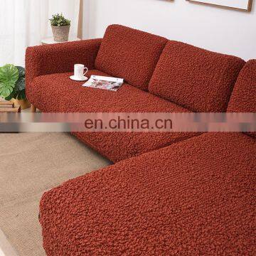 Latest Design Full Protective 5 Seater 7 Seater l Shape Sofa Cover Sectional Slipcover Strech Sofa Set Cover photo-4
