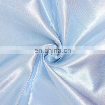 Wholesale High Quality 92% Polyester 8% Elastic Stretch Shiny Satin Polyester Spandex Fabric for Dress photo-5