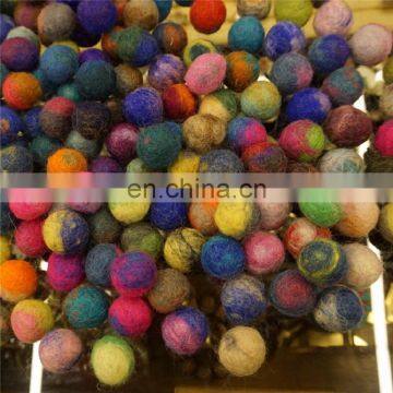 Woolen Felted Ball for Home Decor Crafts Handcrafts DIY photo-5