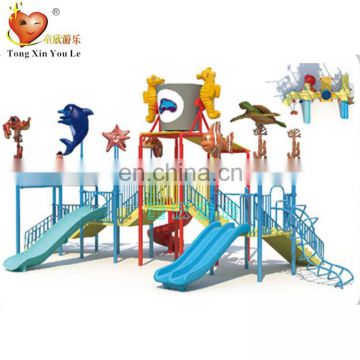 Hot Sale Amusement Park Aqua Tower , funny water house