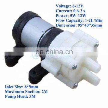 Low Pressure R385 12 / 24v dc Water Pump for Fish Tank/fan Cooling/tea Machine photo-6