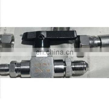 1/4"MJICX1/4" MNPT Stainless Steel JIC 37 Fittings photo-7