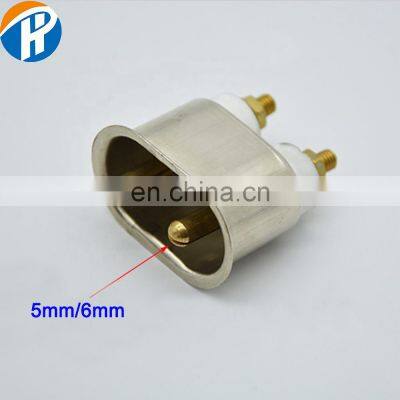 Electric Heating Heater Aluminium Alloy Plug Socket Pin 6mm 5mm Hole photo-5